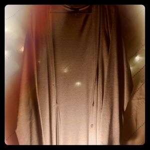 Long Grey Torrid Cardigan